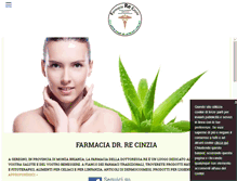 Tablet Screenshot of farmaciarecinzia.com